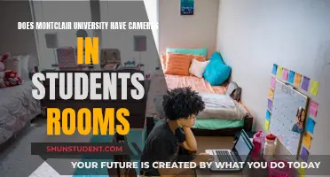 Montclair University: Cameras in Student Rooms?