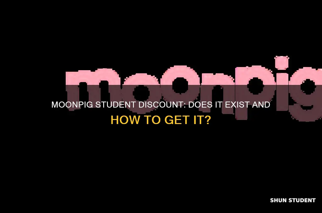 does moonpig accept student discount
