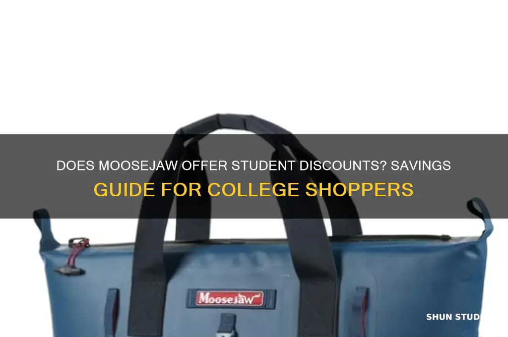 does moosejaw give student discounts