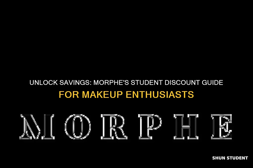 does morphe do student discount