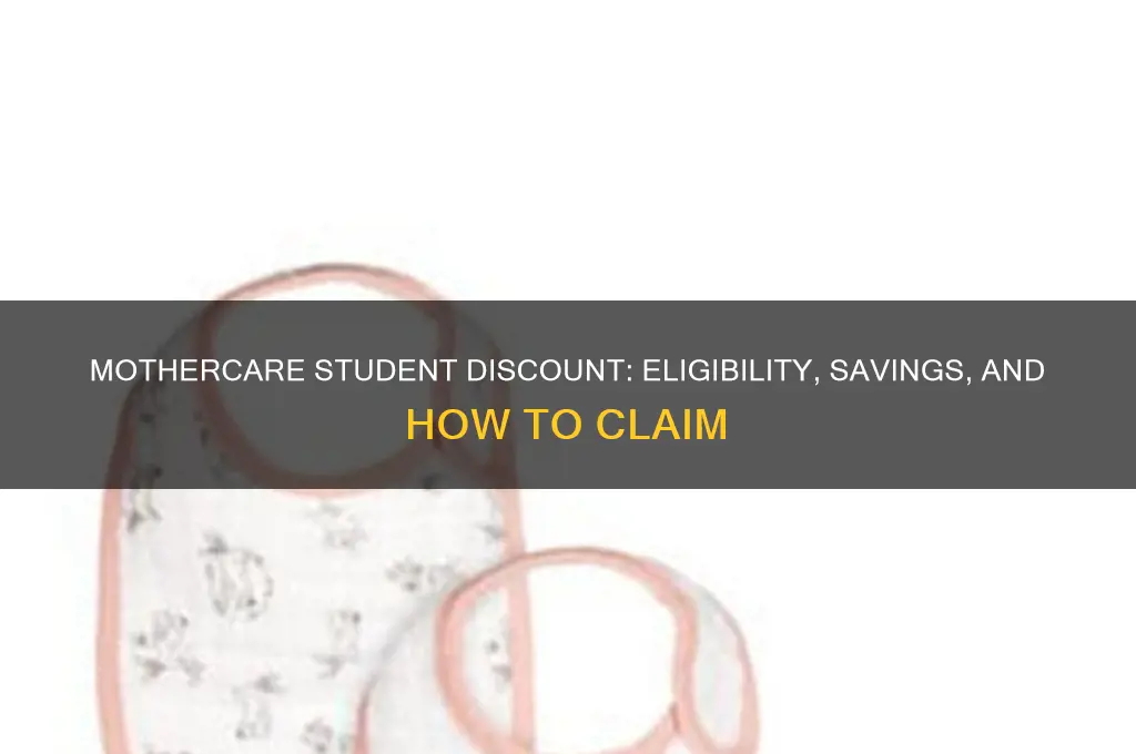 does mothercare accept student discount