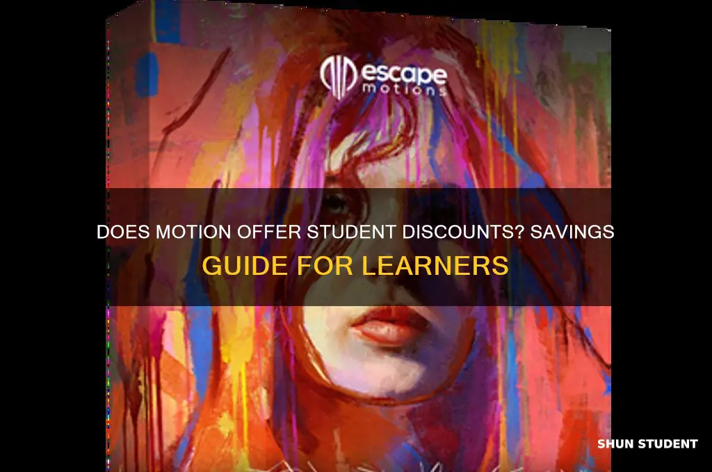 does motion have a student discount