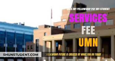 Fellowships: Student Services Fee Covered?