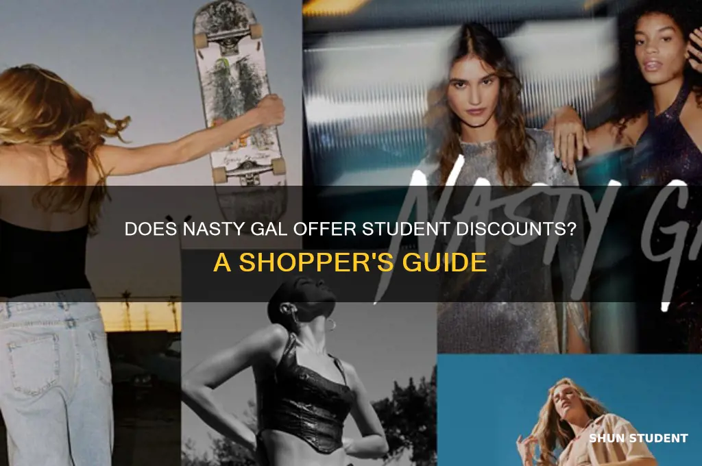 does nasty gal do student discount