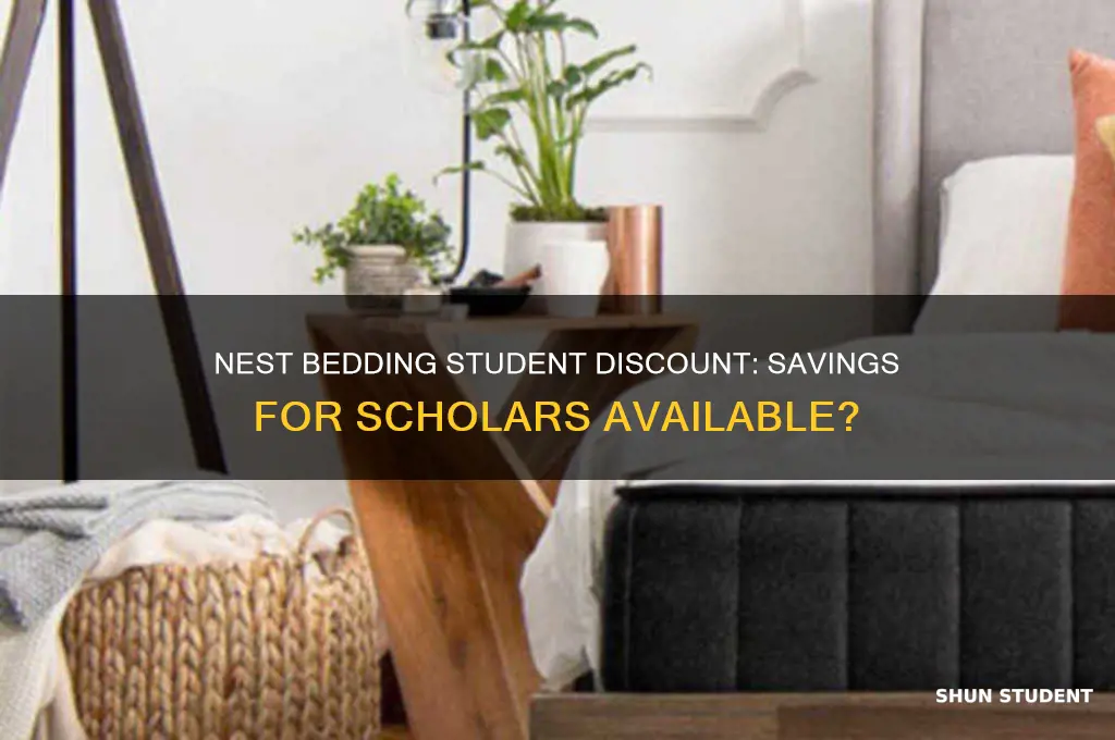 does nest bedding offer student discount
