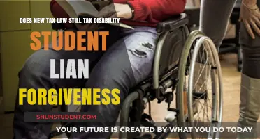 New Tax Law: Impact on Disability Student Loan Forgiveness Explained