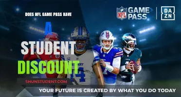NFL Game Pass Student Discount: Is It Available for Students?