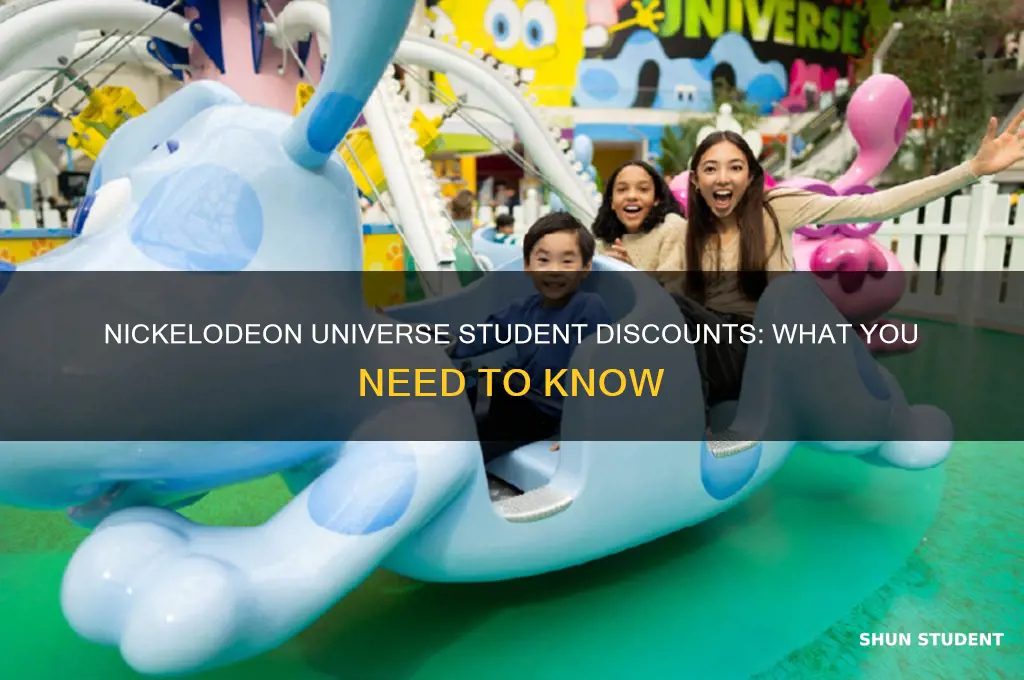 does nickelodeon univerise do student discounts