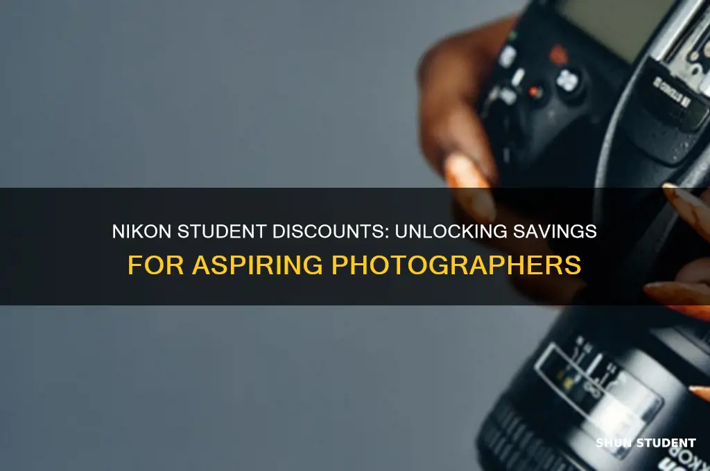 does nikon give student discounts