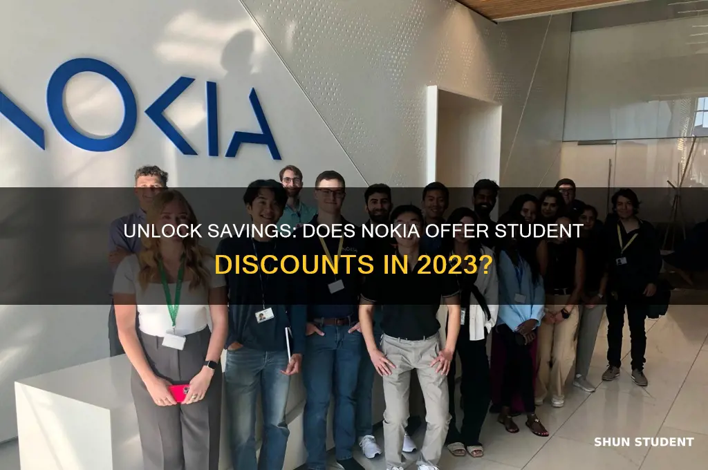 does nokia give a student discount