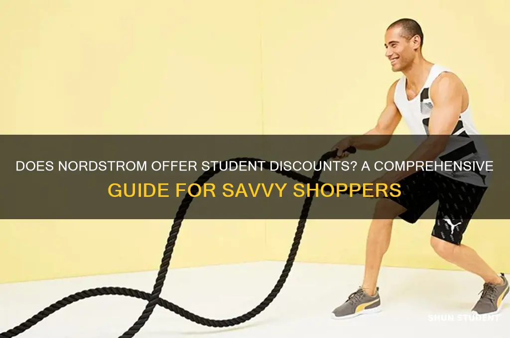 does nordstrom do student discount