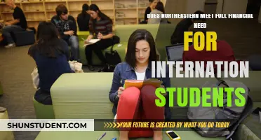 Northeastern University: Full Financial Aid for International Students?