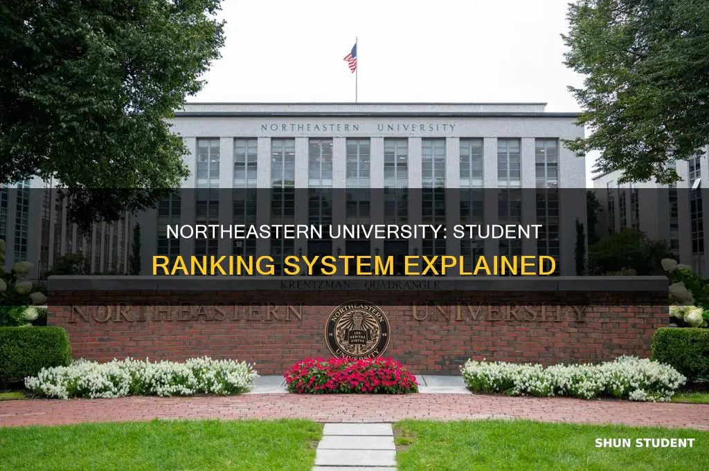 does northeastern university rank students