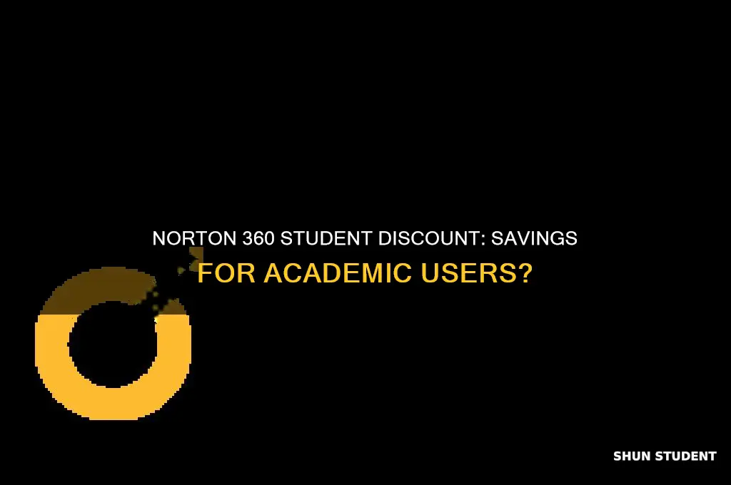 does norton 360 give student discount