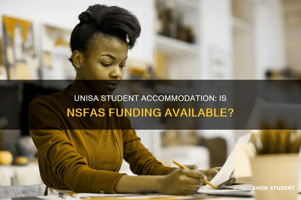 does nsfas pay accommodation for unisa students
