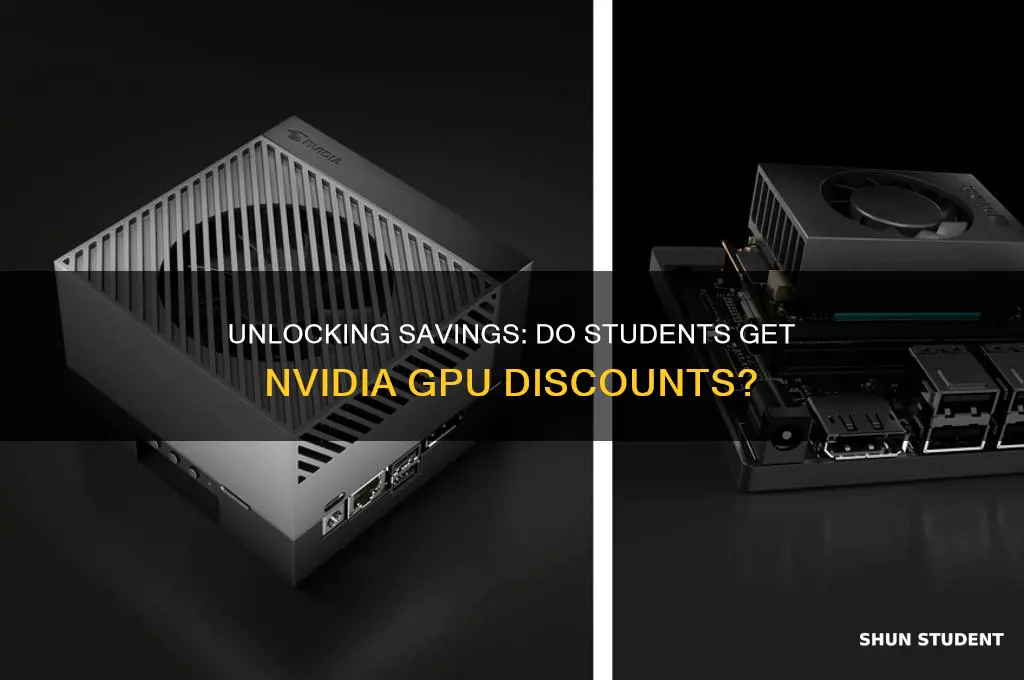 does nvidia give student discounts for gpus