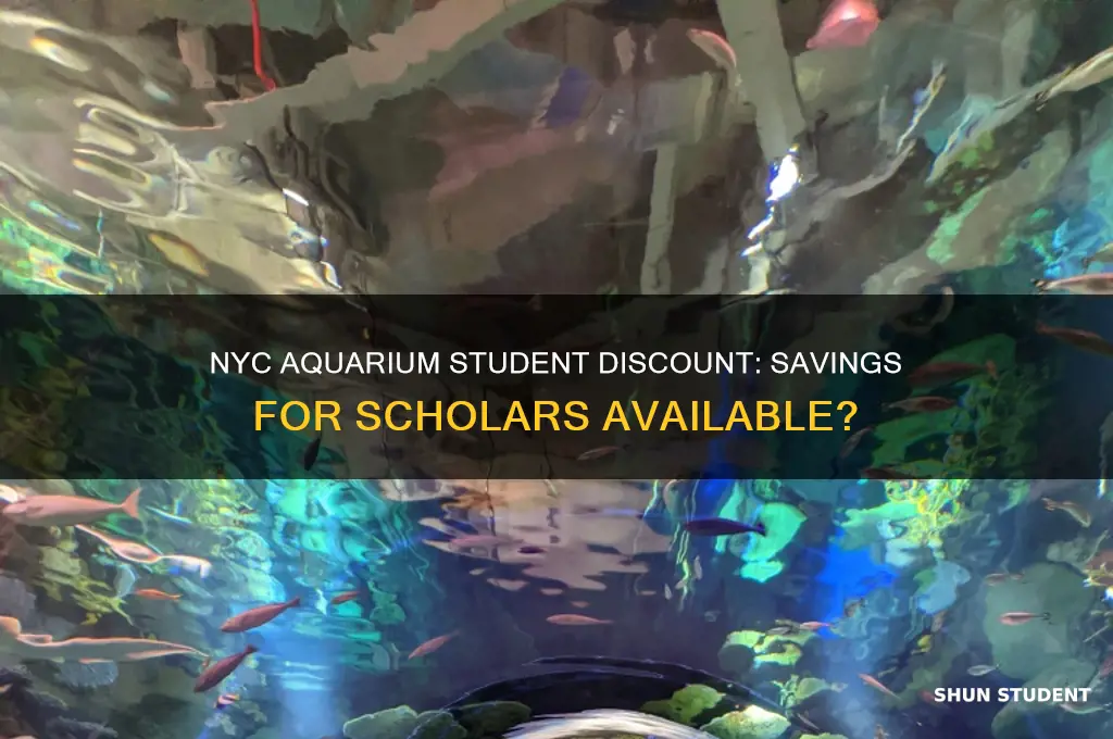 does nyc aquarium have student discount
