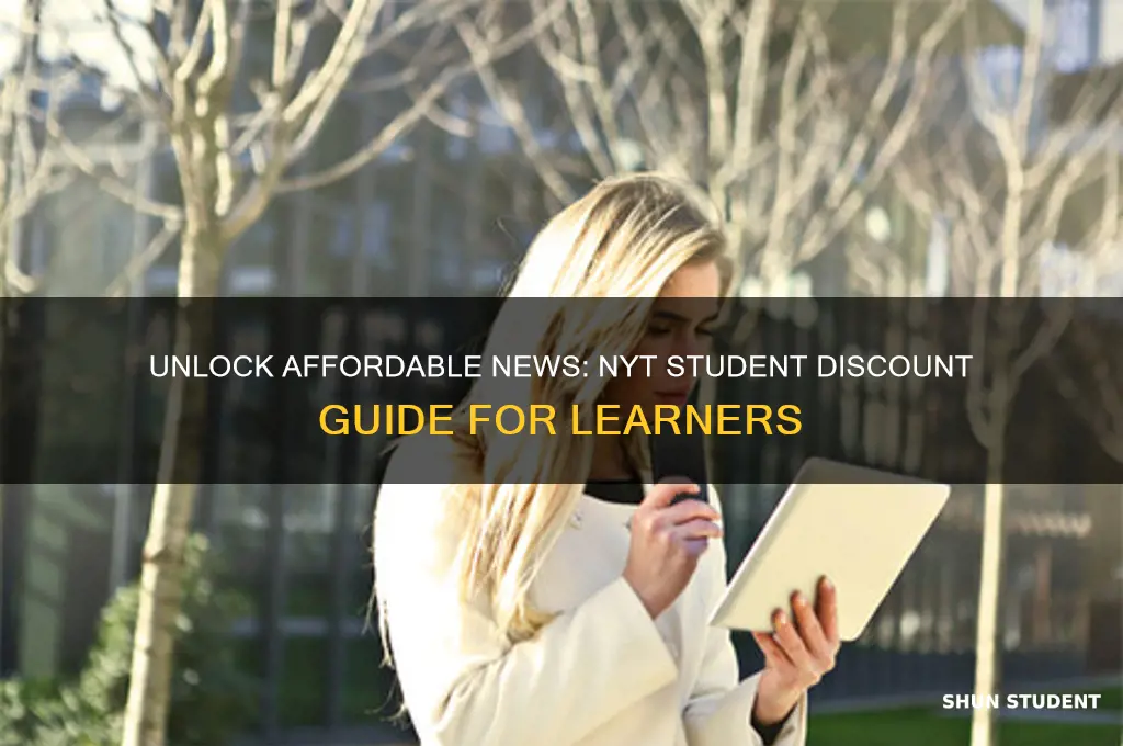 does nyt have a student discount
