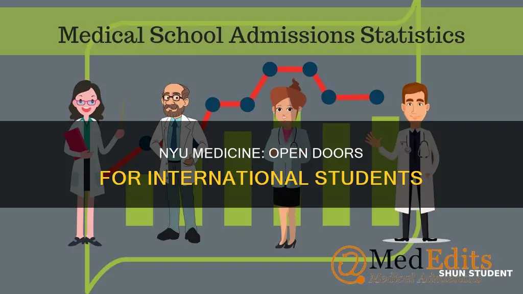 does nyu medicine accept international students