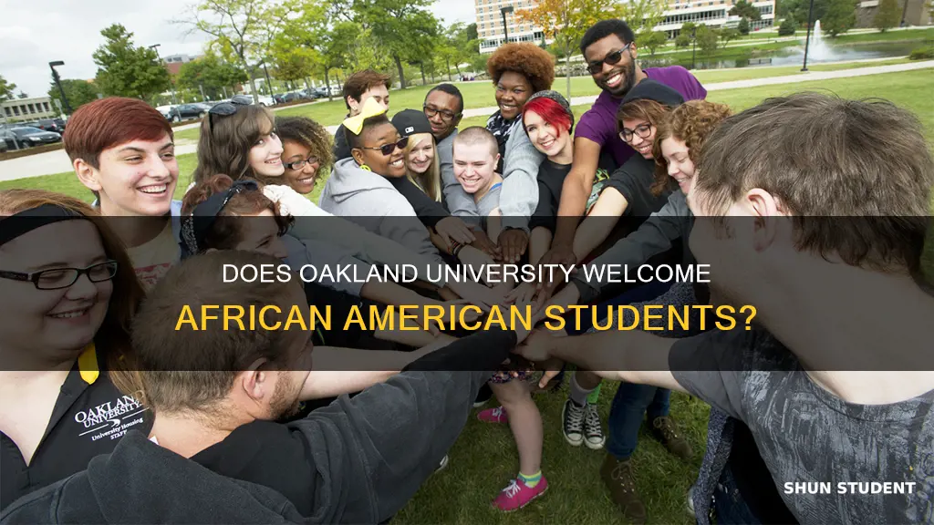 does oakland university accpet african american student