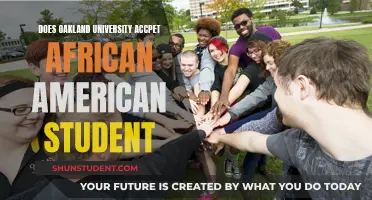 Oakland University: African American Students' Admissions