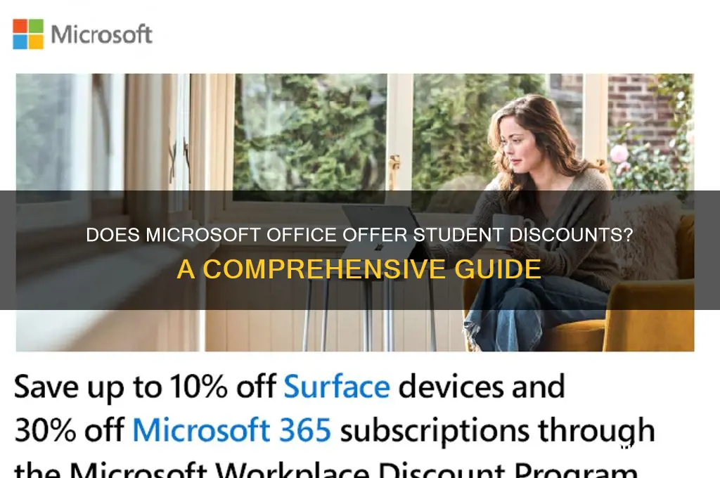 does office accept student discount