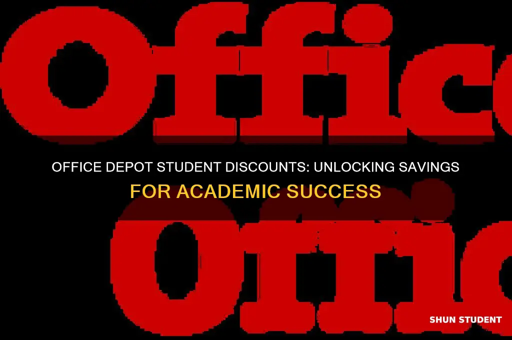 does office depot do student discounts