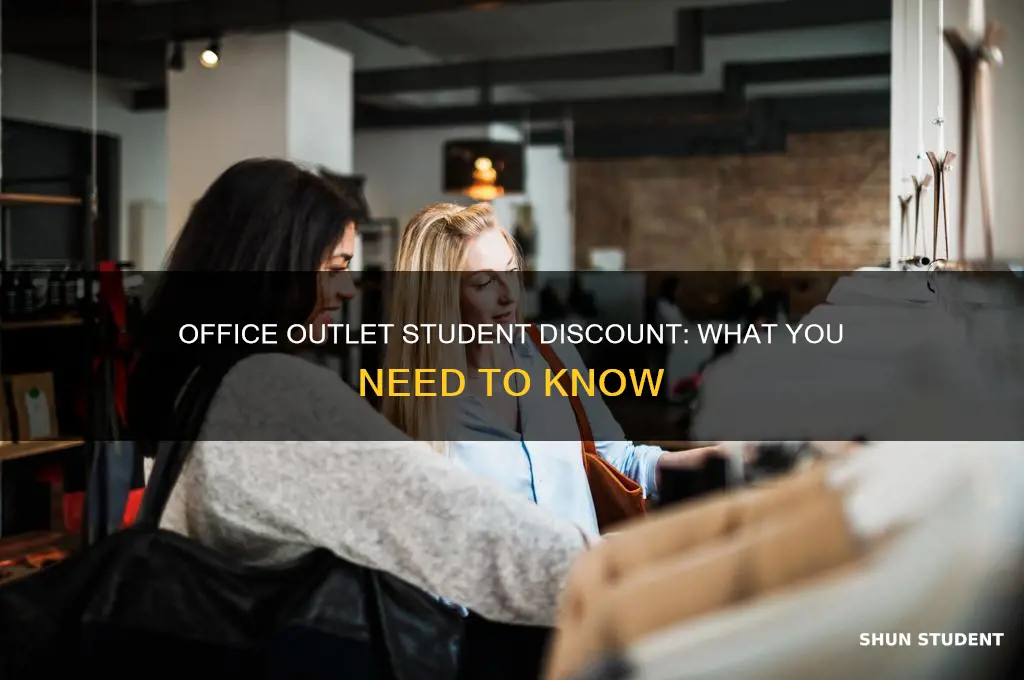 does office outlet do student discount