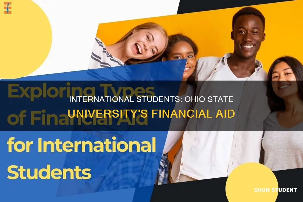 does ohio state university give financial aid to international students