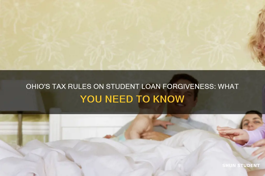 does ohio tax student loan forgiveness