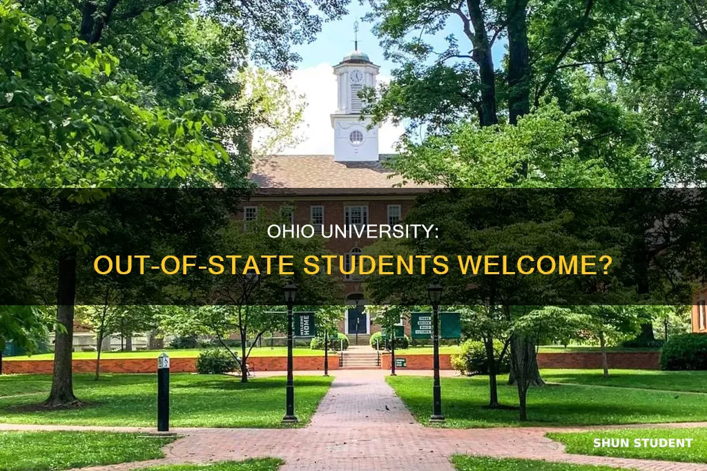 does ohio university accept out of state students