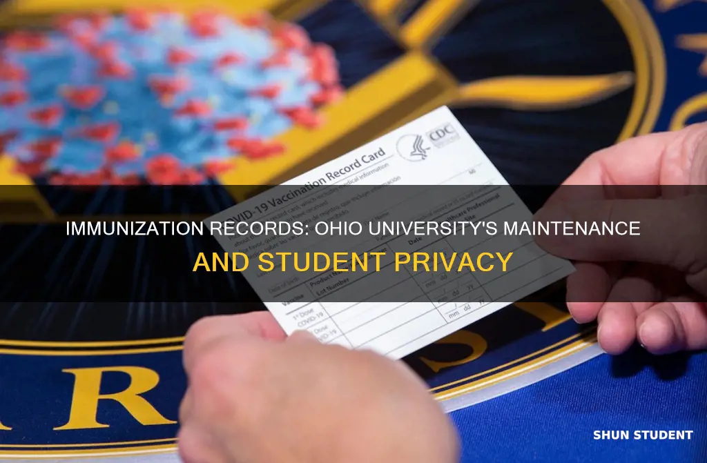 does ohio university maintain student immunization records