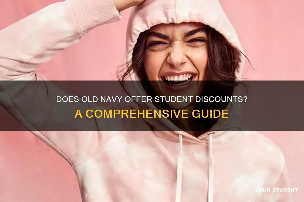 does old navy do a student discount