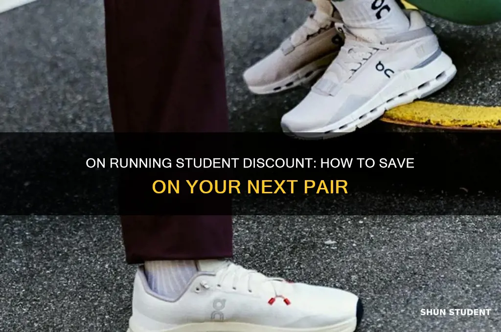 does on running do student discount