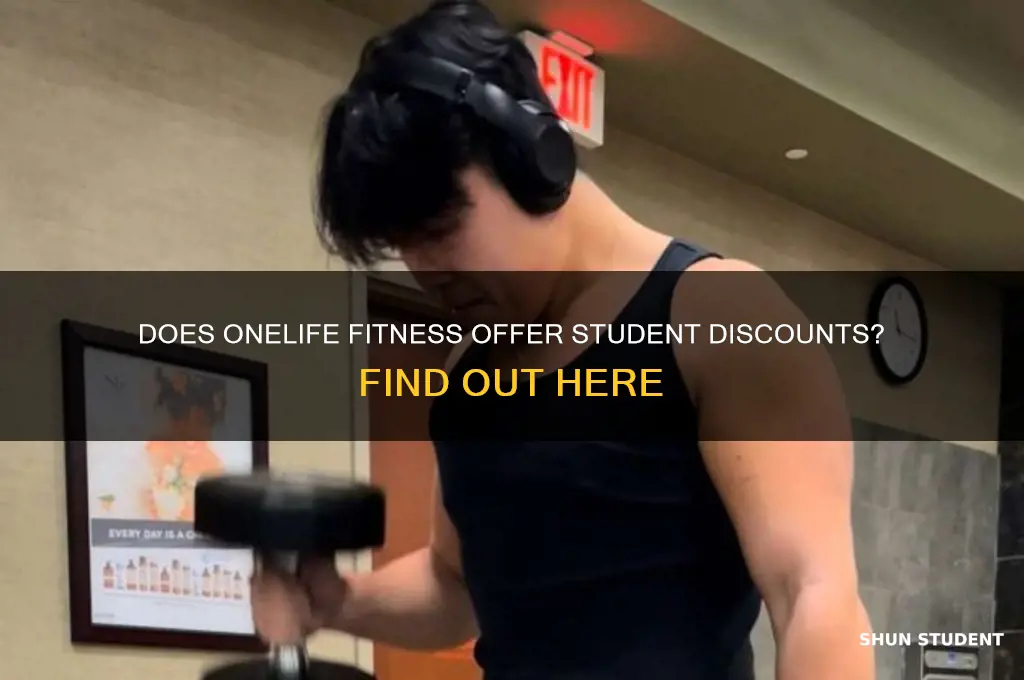 does onelife fitness have student discounts