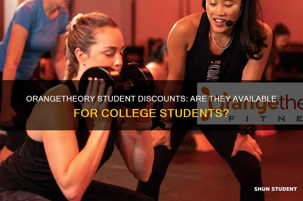 does orangetheory do student discounts