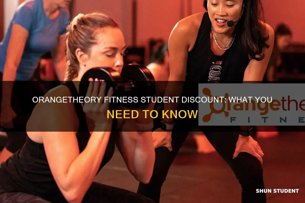does orangetheory fitness have a student discount