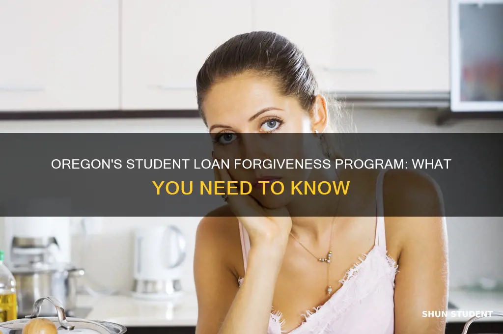 does oregon offer a student load forgiveness program