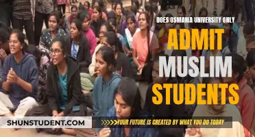 Osmania University: Muslim Students Only?