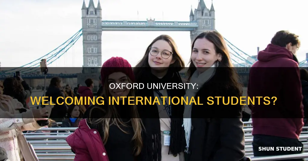 does oxford accept international students