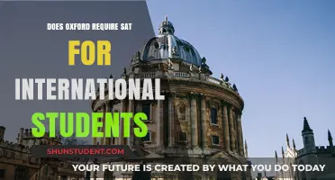 SAT Scores: Oxford's Requirement for International Students