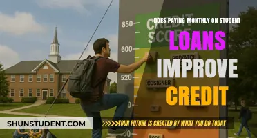 Paying Student Loans Monthly: A Credit Score Boost?