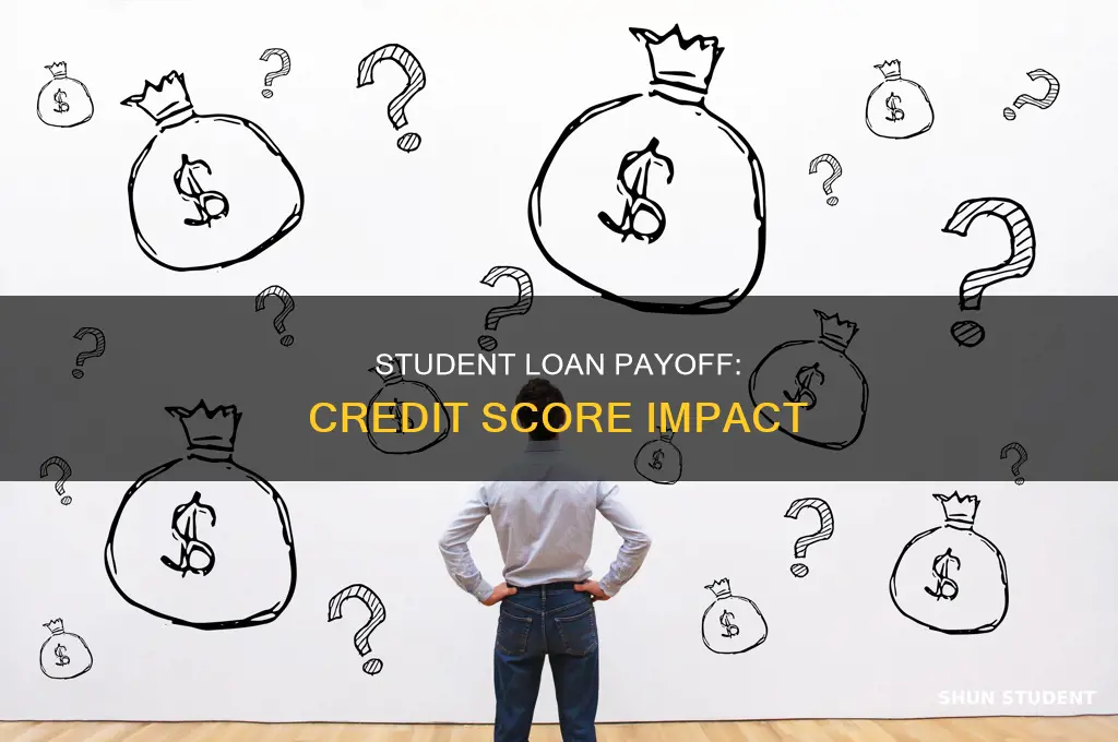 does paying off my student loans hurt my credit