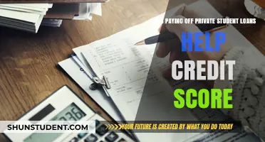 Student Loan Payoff: Credit Score Boost?