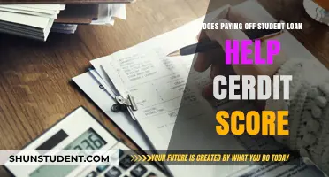 Student Loan Payoff: Credit Score Boost?