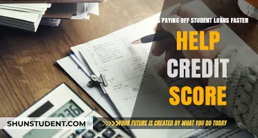 Paying Student Loans Faster: Credit Score Boost?