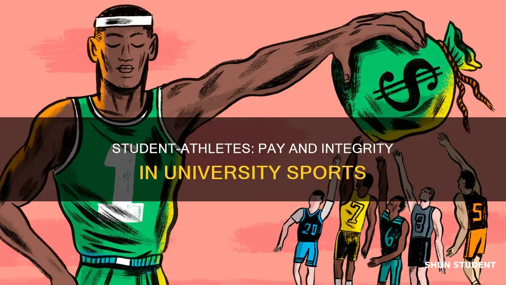 does paying student athletes integrity of university