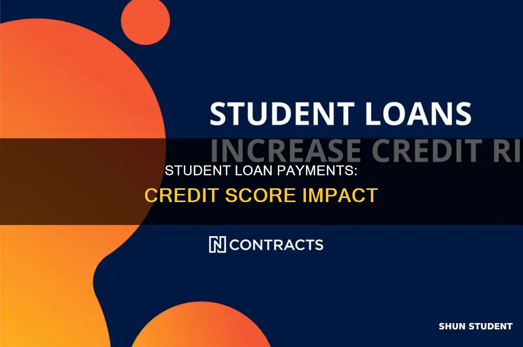 does paying student loans go on credit report