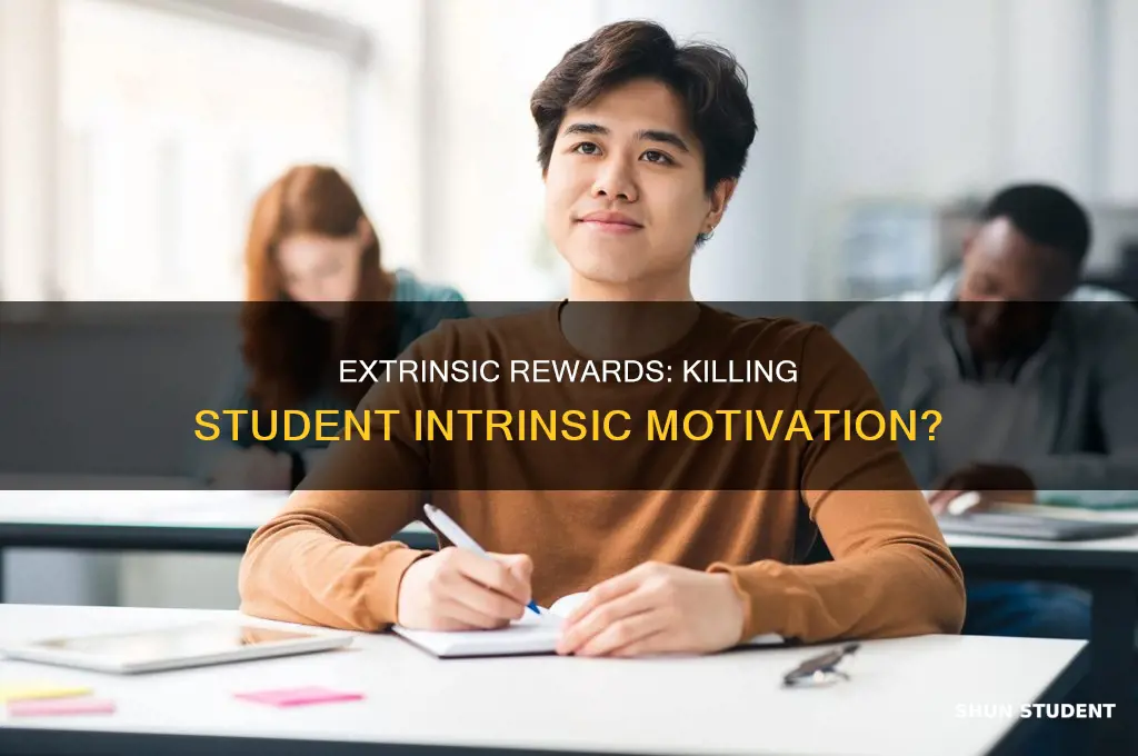 does paying students for good grades destroy intrinsic motivation