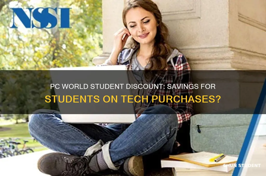does pc world offer student discount